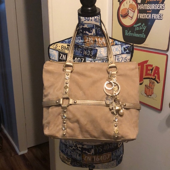 Kathy Suede leather bag - Picture 5 of 6